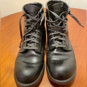 Vintage Red Wing Beckman boot in black, size 7.5 men’s